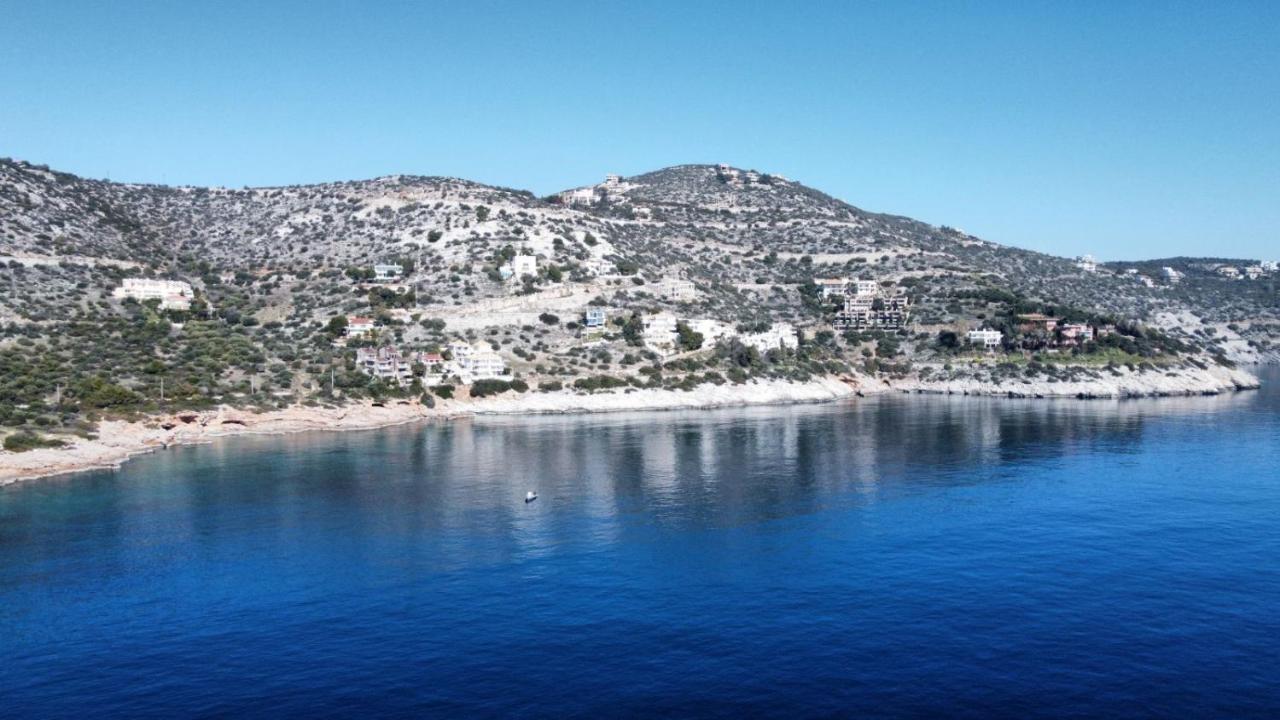 Blue And White Daire Schinias Dış mekan fotoğraf