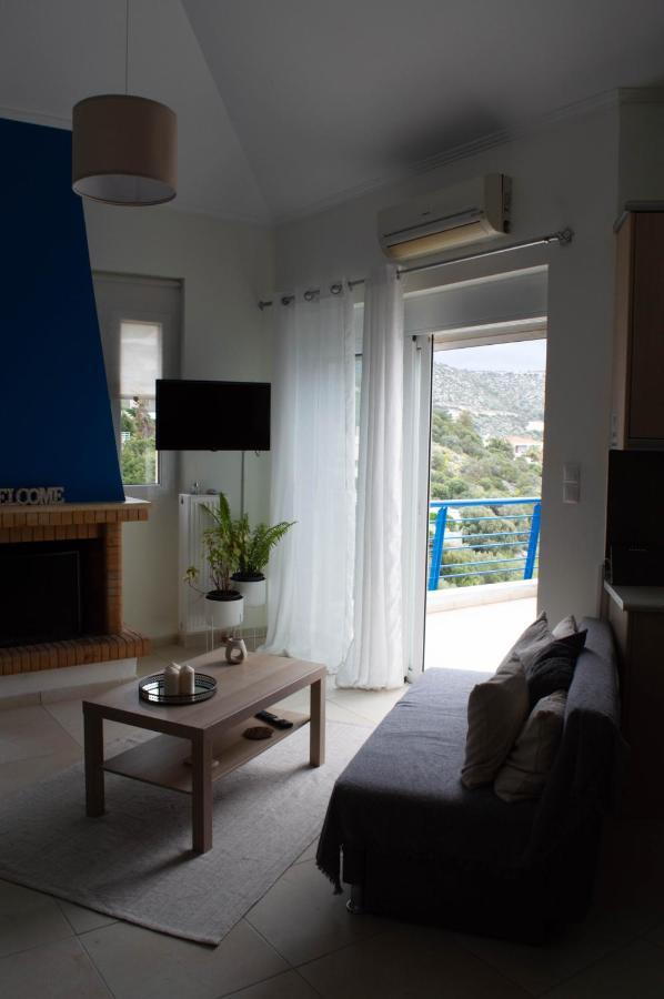 Blue And White Daire Schinias Dış mekan fotoğraf