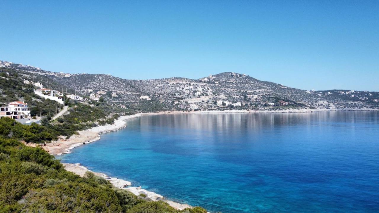 Blue And White Daire Schinias Dış mekan fotoğraf