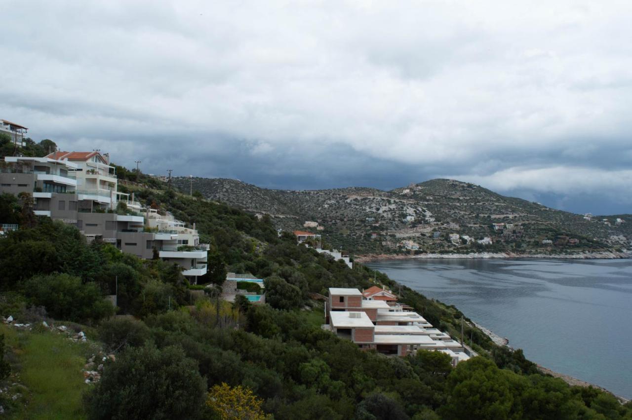 Blue And White Daire Schinias Dış mekan fotoğraf